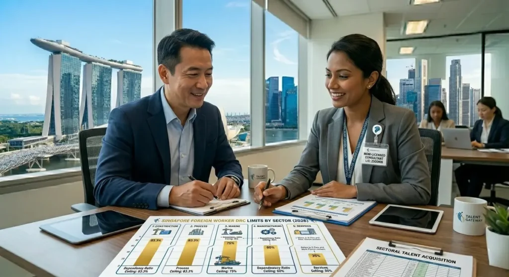 Singapore employer working with manpower agency to plan foreign worker quota strategy